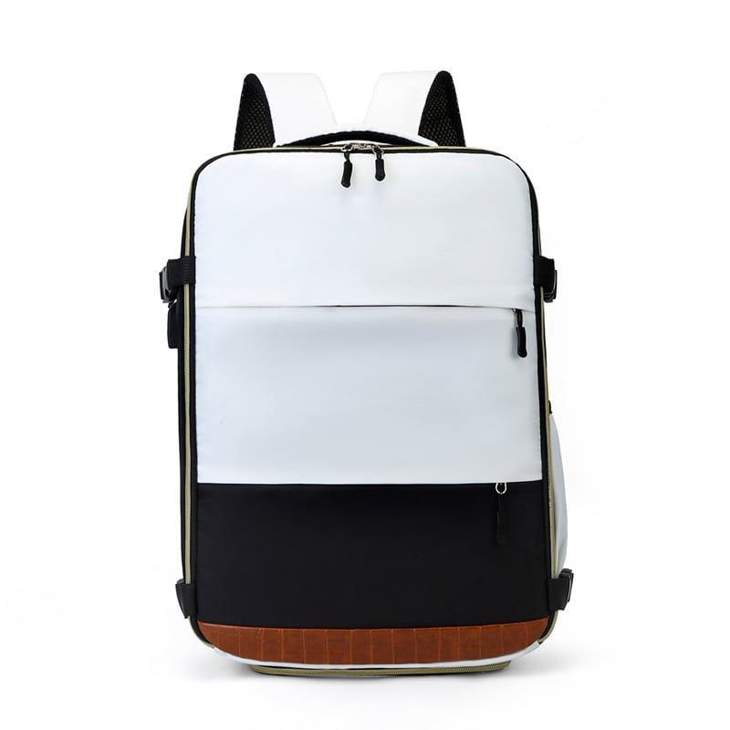 Nagy kapacitású üzleti hátizsák — kopásálló, vízálló Oxford anyagból; 36–55 L; kompatibil 14 colos laptophoz; légáteresztő vállpántok; ideális szabadidős utazásokhoz és tanuláshoz; Business Elite stílus