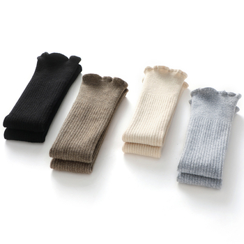 Κασμίρ επιγονατίδες γόνατος για ενήλικες, unisex, επεκτεινόμενες και ζεστές, φθινοπωρινό-χειμερινό 2025