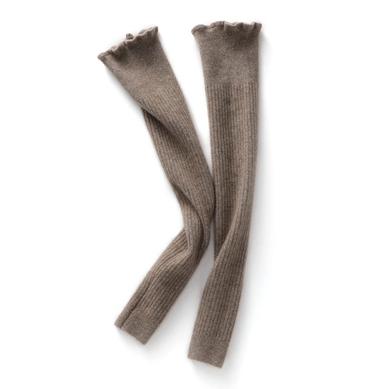 Κασμίρ επιγονατίδες γόνατος για ενήλικες, unisex, επεκτεινόμενες και ζεστές, φθινοπωρινό-χειμερινό 2025