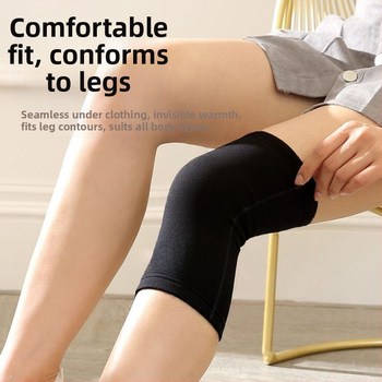 Fleece kelio pagalvėlės suaugusiems, tinkama joga, kelio apsauga, bėgimas ir žygiai