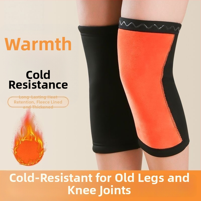 Fleece kelio pagalvėlės suaugusiems, tinkama joga, kelio apsauga, bėgimas ir žygiai