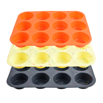 12 rekesz szilikon sütemény forma, kör alakú sütőforma (Anyag: Szilikon; Alak: Kör; Kategória: Sütőforma; Piaci belépés éve: 2020)
