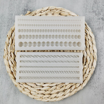 Minsunbak силиконова форма за торта – перлена верига за украса на ръба