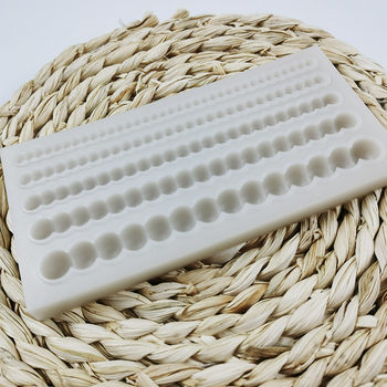 Minsunbak силиконова форма за торта – перлена верига за украса на ръба