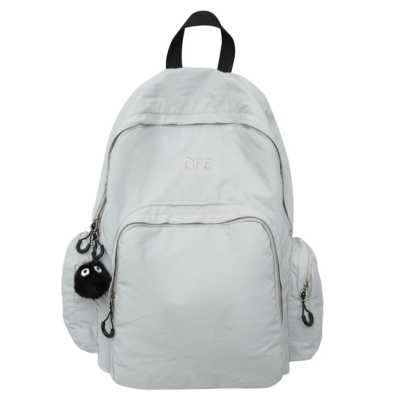 Uniszex nylon hátizsák szabadidős utazáshoz, kapacitás 20–35L, kompatibil 14 colos laptophoz, kopásálló, ívelt vállpánt