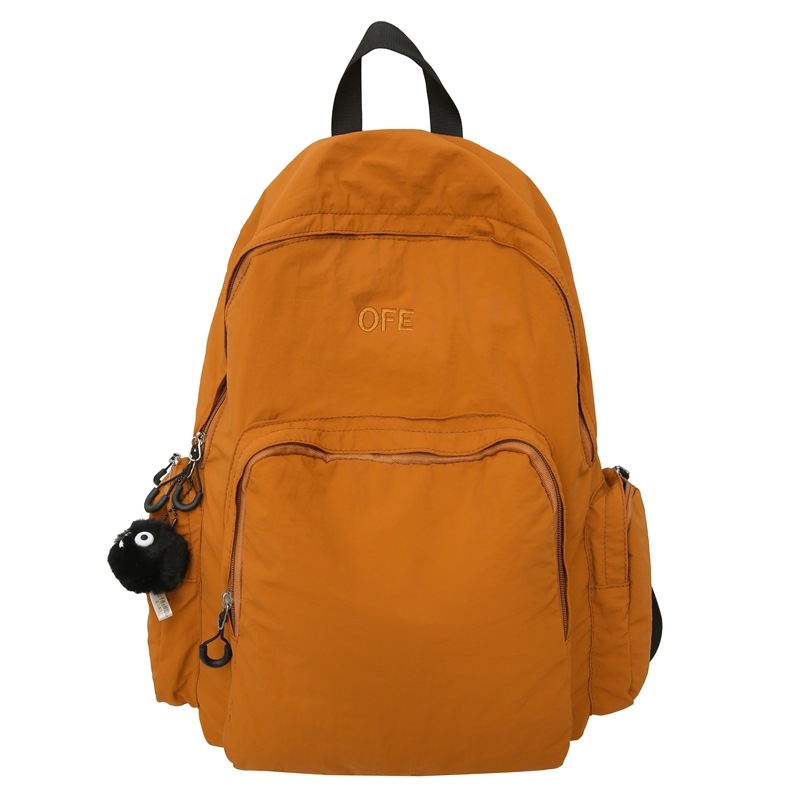 Uniszex nylon hátizsák szabadidős utazáshoz, kapacitás 20–35L, kompatibil 14 colos laptophoz, kopásálló, ívelt vállpánt