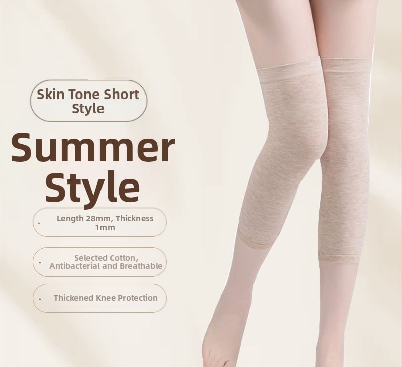 Noyi ενήλικες βαμβακερή προστασία γόνατος – Ultra-λεπτή, μακριά, πάνω από το γόνατο, θέρμανση και προστασία από κρύο, Άνοιξη 2023