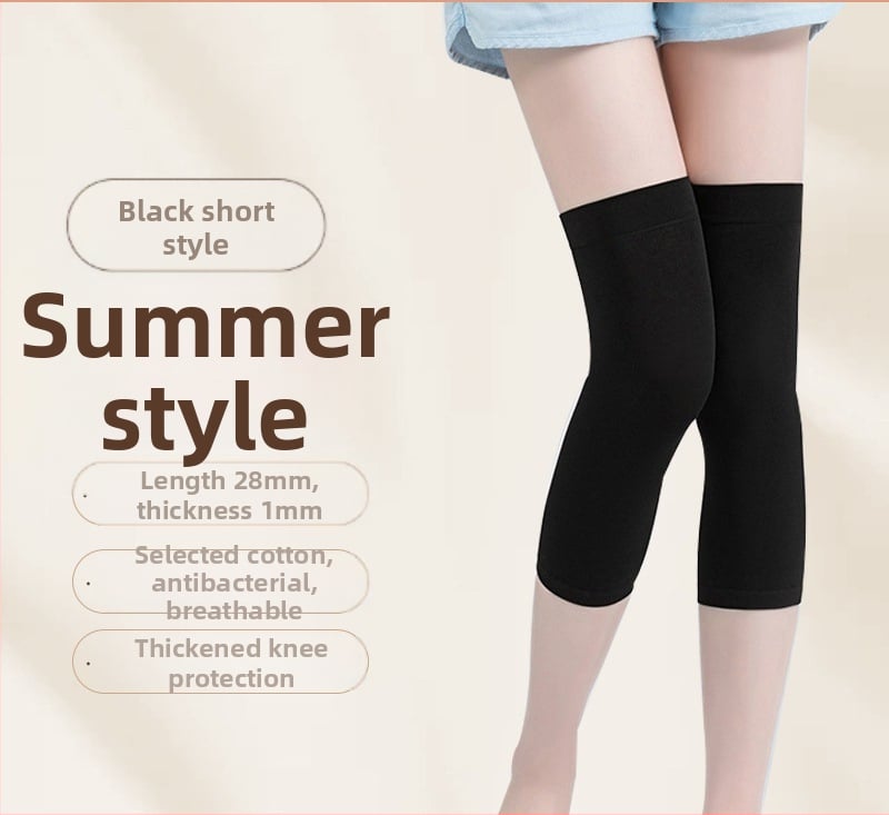 Noyi ενήλικες βαμβακερή προστασία γόνατος – Ultra-λεπτή, μακριά, πάνω από το γόνατο, θέρμανση και προστασία από κρύο, Άνοιξη 2023