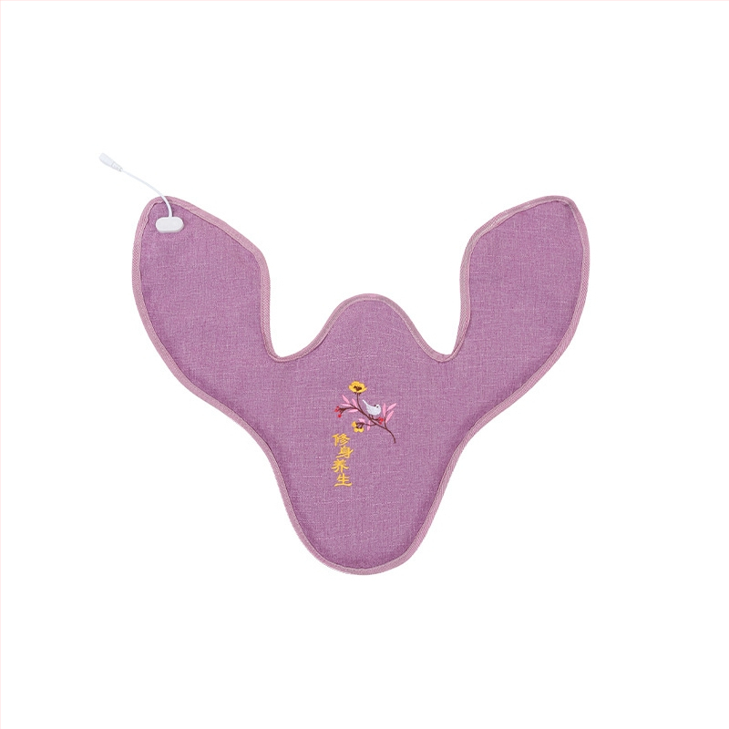 Pečių ir kaklo karšto kompreso maišelis su elektriniu šildymu, jūros druska ir nerafinuotos druskos paketėlis namų kaklo stuburo priežiūrai