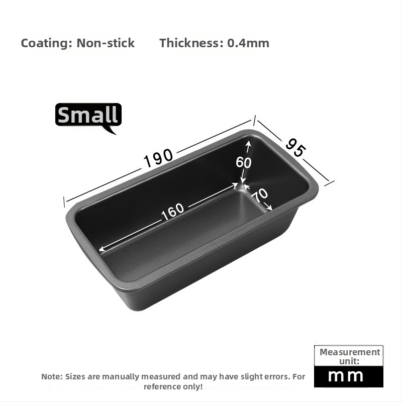 Toasta forma taisnstūrveida, nepielipīga, no oglekļa tērauda (Cepeškrāsnij piemērota)