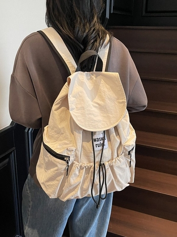 Nylon ruksak za putovanje velikog kapaciteta, unisex, za 14-inčni laptop, 36–55 L, zakrivljene naramenice, proljeće 2025
