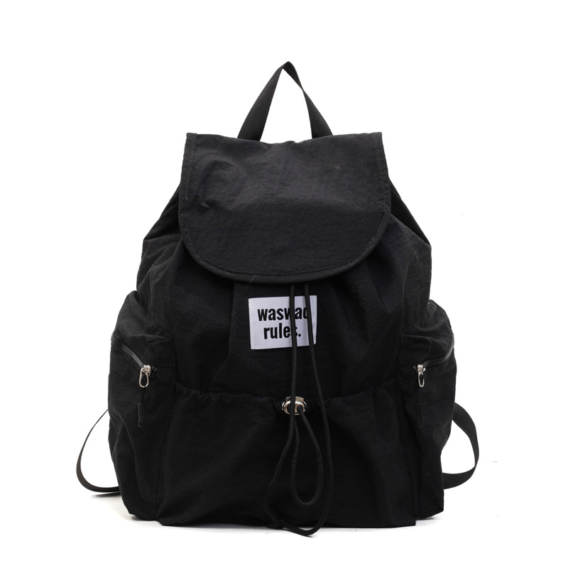Nylon ruksak za putovanje velikog kapaciteta, unisex, za 14-inčni laptop, 36–55 L, zakrivljene naramenice, proljeće 2025