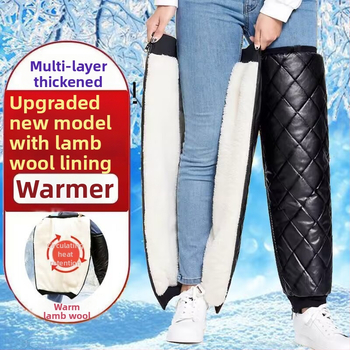 Ai you Žieminė kelio apsauga dviračiu – blauzdos apsauga, poliesterio pluoštas, kojų parama