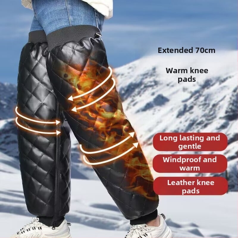 Ai you Žieminė kelio apsauga dviračiu – blauzdos apsauga, poliesterio pluoštas, kojų parama