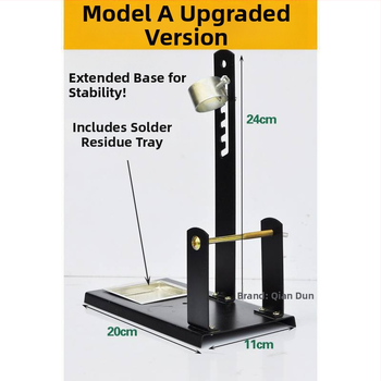T12 lodēšanas statīvs, daudzfunkcionāls cinka vadu turētājs, fiksēta lodēšanas iekārta