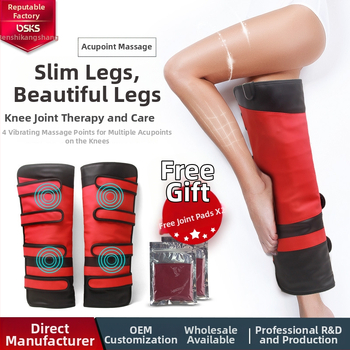 Kāju masāžas josta ar vibrāciju un karstās kompresijas funkciju, līdz 4 masāžas galvas, 4 ātrumi, AC barošana, datorveidīga vadība, mājas lietošanai