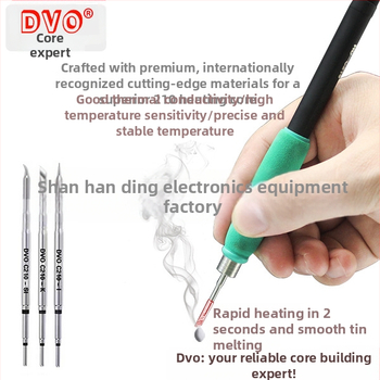 C210 litavimo antgalis; varis, be švino; antgalio formos: pointed head / knife head / curved head; temperatūros diapazonas 0–500°C; maksimali galia 150W; suderinamas su GVM/JBC/OSS/T26 stotelėmis