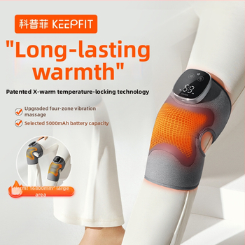 Kopefy KPF-Knee13 Ηλεκτρικός μασάζ γόνατος με θέρμανση – Πολυλειτουργικός θερμικός συμπιεστής με μασάζ 3 επιπέδων και θέρμανση 5 επιπέδων, κατάλληλο για ηλικιωμένους και ενήλικες μέσης ηλικίας