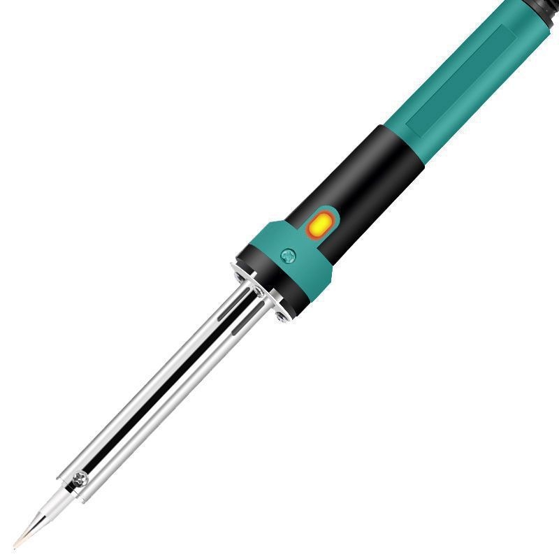 Κήπου ηλεκτρικό κολλητήρι από ανοξείδωτο ατσάλι με φωτισμό, διπλής λειτουργίας καυτερό μαχαίρι για διάτρηση γλαστρών, κοπή και χαρακτική (για ηλεκτρονικές συνδέσεις και άλλες συγκολλήσεις)