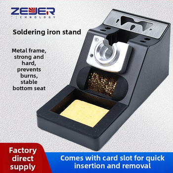 ZEJER Aluma sakausējuma lodēšanas statīvs C210/C245 – cauruma diametrs 2,5 mm, kartes slots