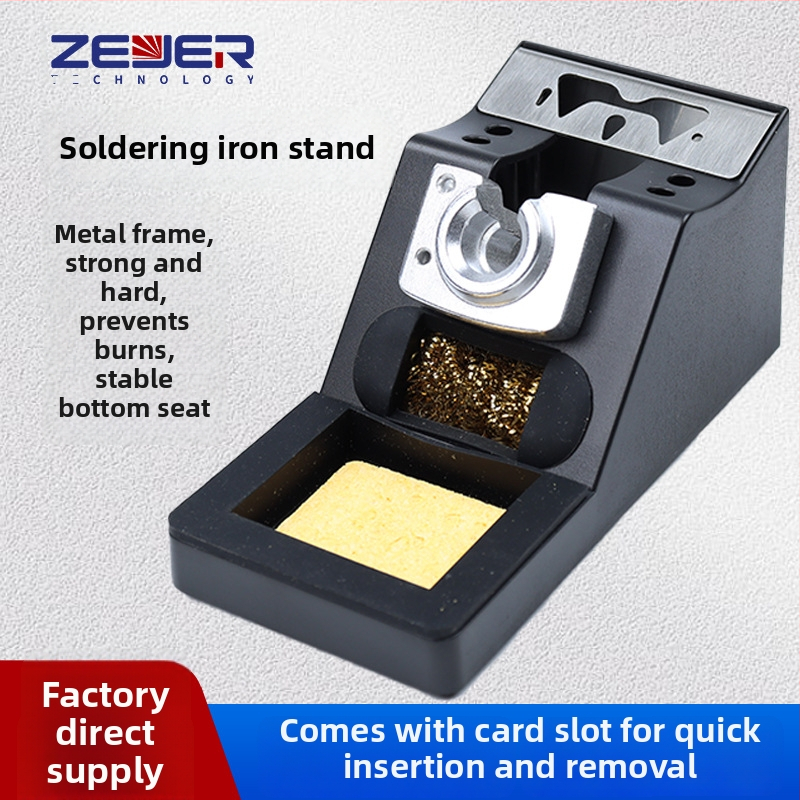 ZEJER Aluma sakausējuma lodēšanas statīvs C210/C245 – cauruma diametrs 2,5 mm, kartes slots