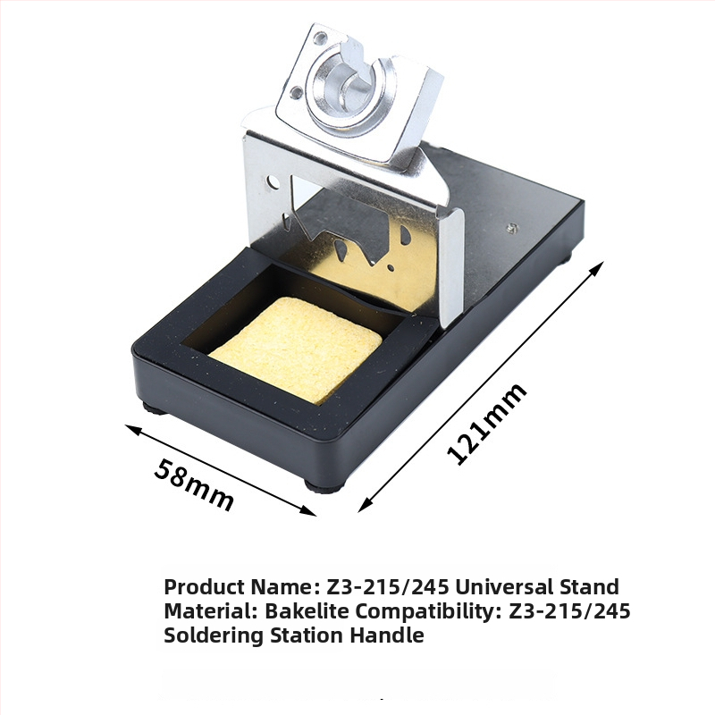 ZEJER Aluma sakausējuma lodēšanas statīvs C210/C245 – cauruma diametrs 2,5 mm, kartes slots