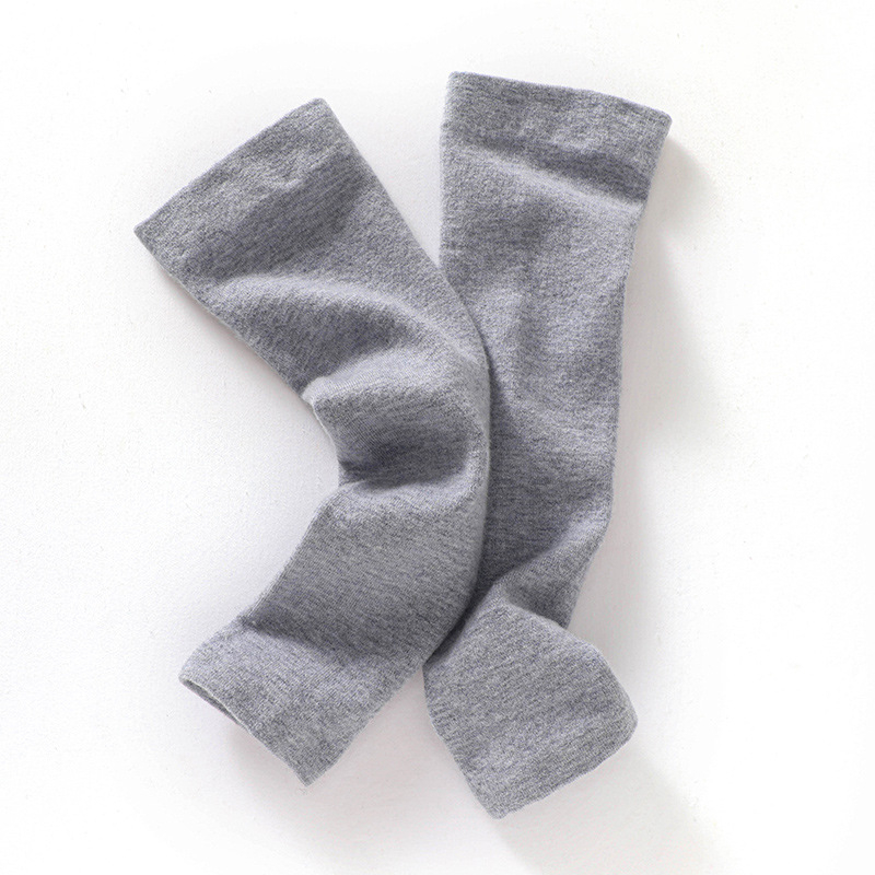 Προστατευτικά γόνατων από κασμίρ για φθινοπωρο-χειμώνα 2025, Unisex, εσωτερική χρήση, επιμηκυνόμενη ζέστη, ενήλικοι