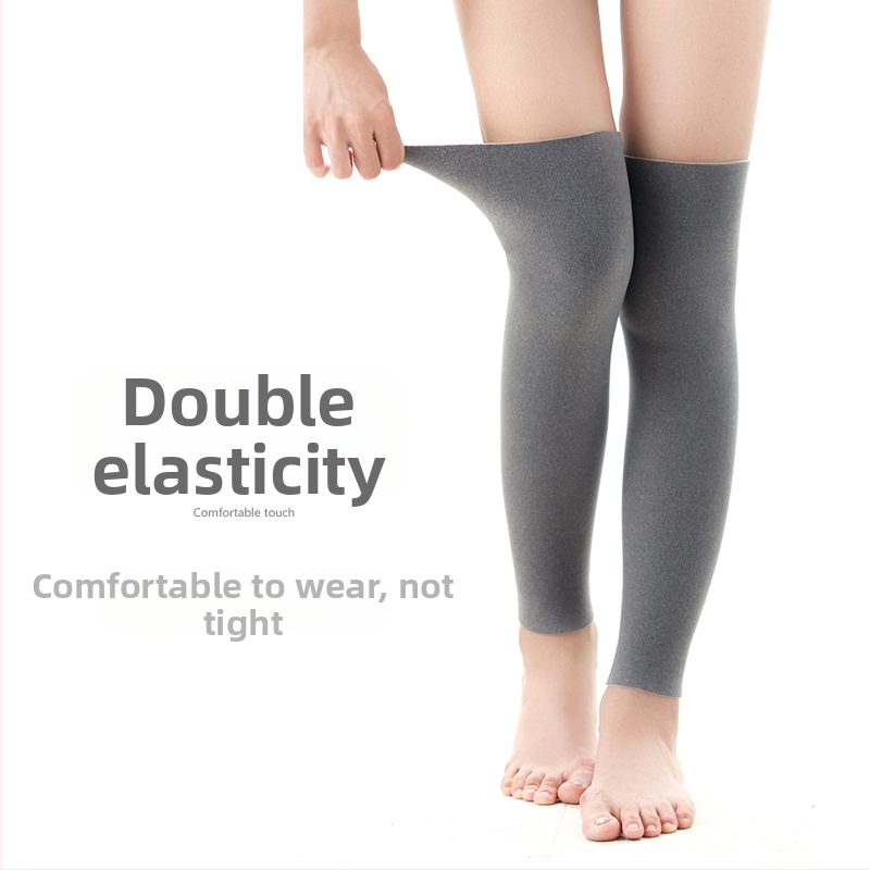 Suaugusiųjų blauzdos apsauga – tankesnė, išklota flisu, blauzdos apsauga nuo šalčio ir sąnarių skausmo, tinka bėgimui, dviračių sportui ir fitnesui