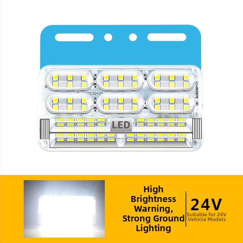 Kamiónové bočné svetlá s tromi radmi - vodotesné, 24V, 16W, ABS plast