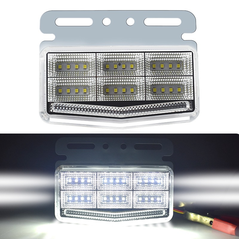 Kamionska bočna svjetiljka, 24V, IP68, LED aluminijsko kućište, 15W, 6000K, 36 lm, širok kut gledanja, za furgone