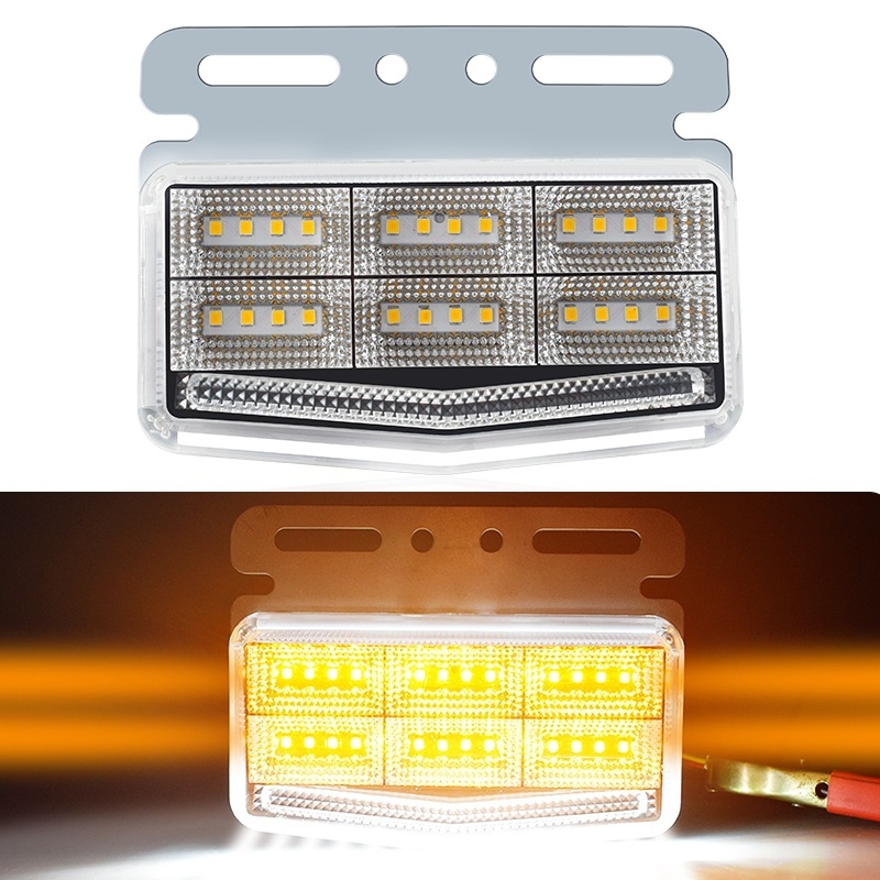 Kamionska bočna svjetiljka, 24V, IP68, LED aluminijsko kućište, 15W, 6000K, 36 lm, širok kut gledanja, za furgone