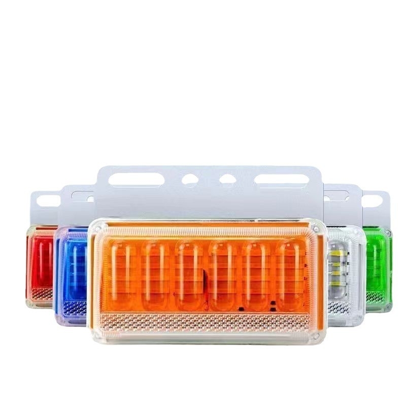LED bočna svjetla za kamion, 6D nadograđeni model, 12V/24V, LED izvor, aluminijski substrat, za velika kamiona i prikolice