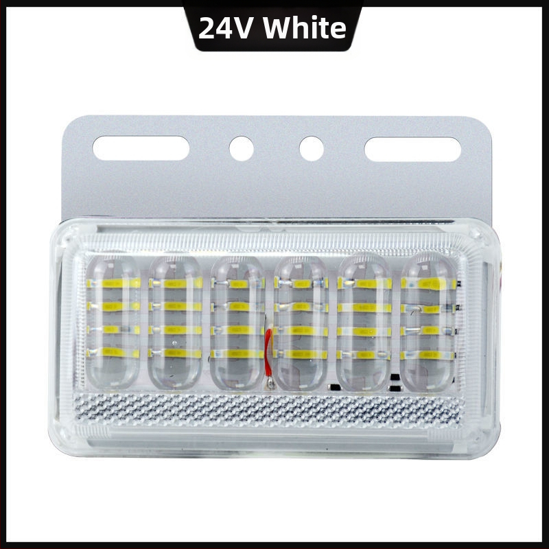LED bočna svjetla za kamion, 6D nadograđeni model, 12V/24V, LED izvor, aluminijski substrat, za velika kamiona i prikolice