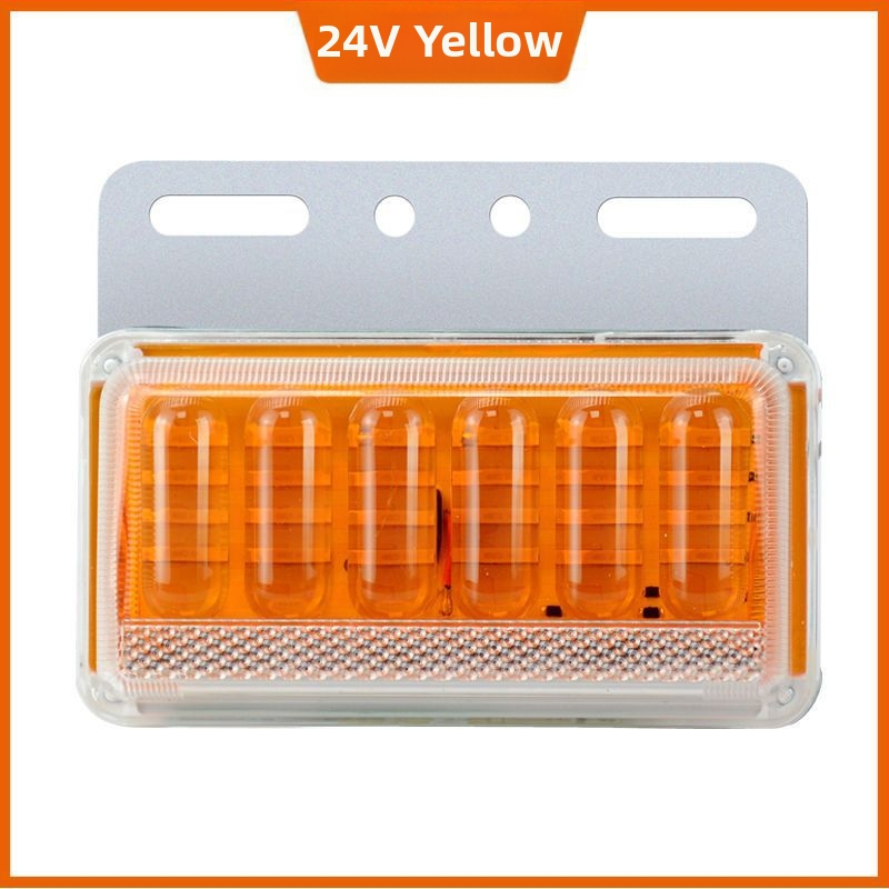 LED bočna svjetla za kamion, 6D nadograđeni model, 12V/24V, LED izvor, aluminijski substrat, za velika kamiona i prikolice