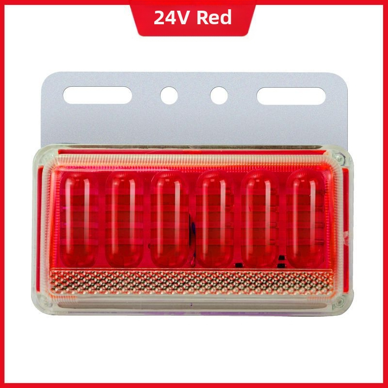 LED bočna svjetla za kamion, 6D nadograđeni model, 12V/24V, LED izvor, aluminijski substrat, za velika kamiona i prikolice