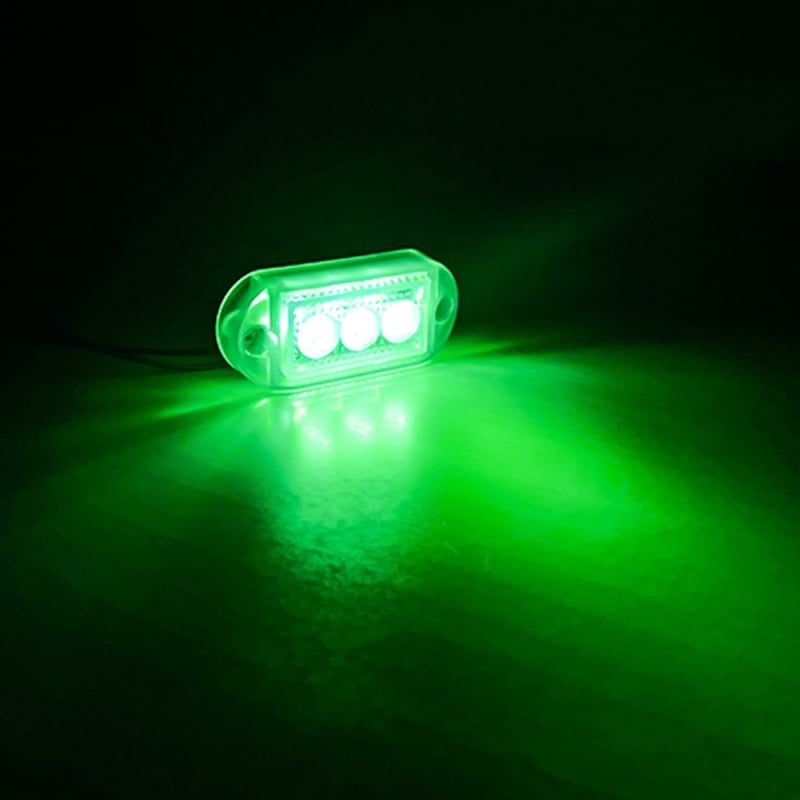 Bočno svjetlo za kamion s 3 LED, 12-24V, vodootporno, ABS, 800 lm