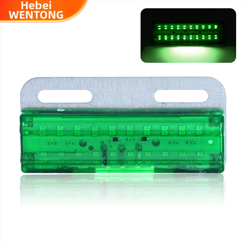 LED bočné svetlo pre dodávky, model LED ground side light, kovová konštrukcia, 12–24V