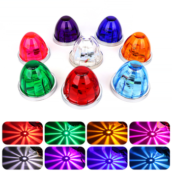LED bočne svjetiljke kamiona s treperavim signalom, IP65, 10-30 V, 5 W, 5000 lm, dimenzije 7.6x9.4 cm, žuta svjetlost