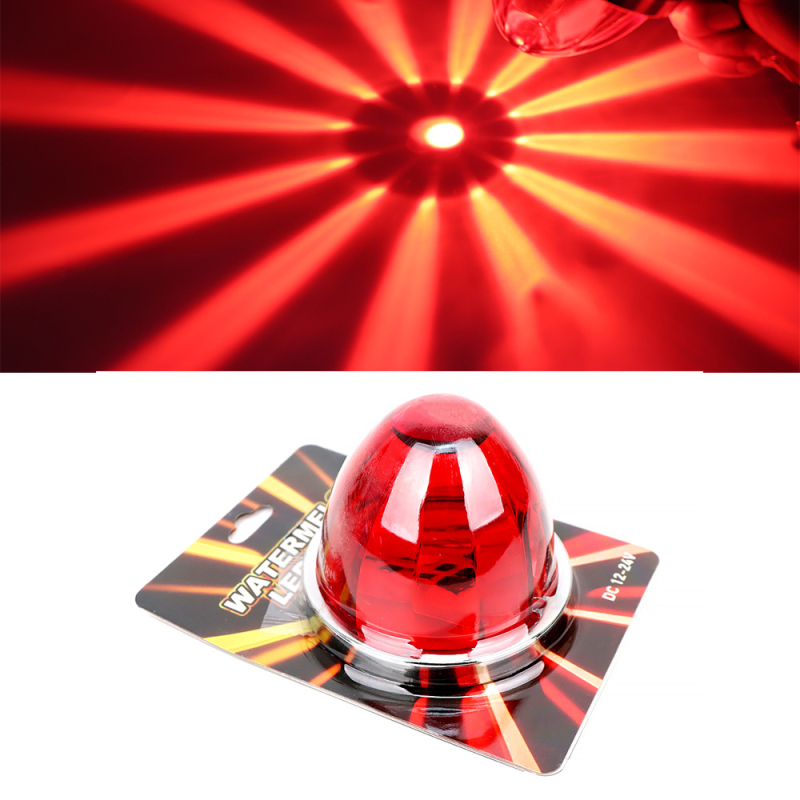 LED bočne svjetiljke kamiona s treperavim signalom, IP65, 10-30 V, 5 W, 5000 lm, dimenzije 7.6x9.4 cm, žuta svjetlost