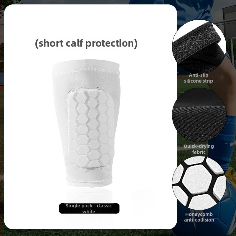 Leaper manșetă de protecție a gambelor pentru fotbal, nylon, unisex