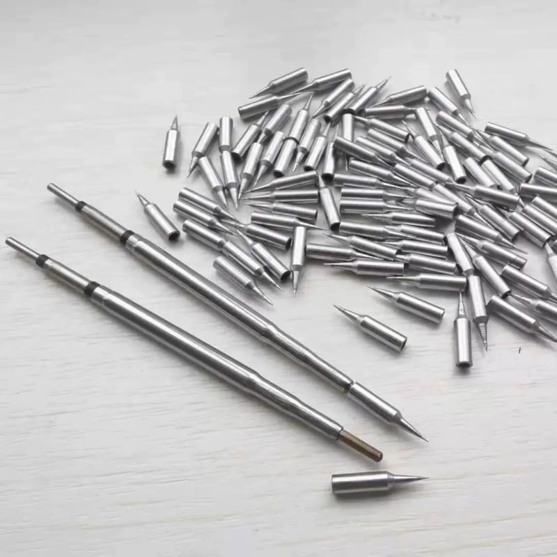 Pakeičiamas litavimo antgalis – Jbc serija, restauruotas, suderinamos su C210 šildymo korpusu