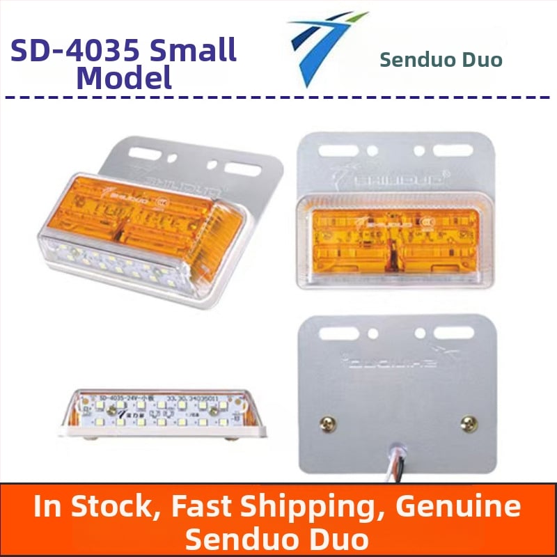 Sd-4035 LED bočné svetlá pre nákladné autá – 8W, 24V, Plast, Univerzálna kompatibilita