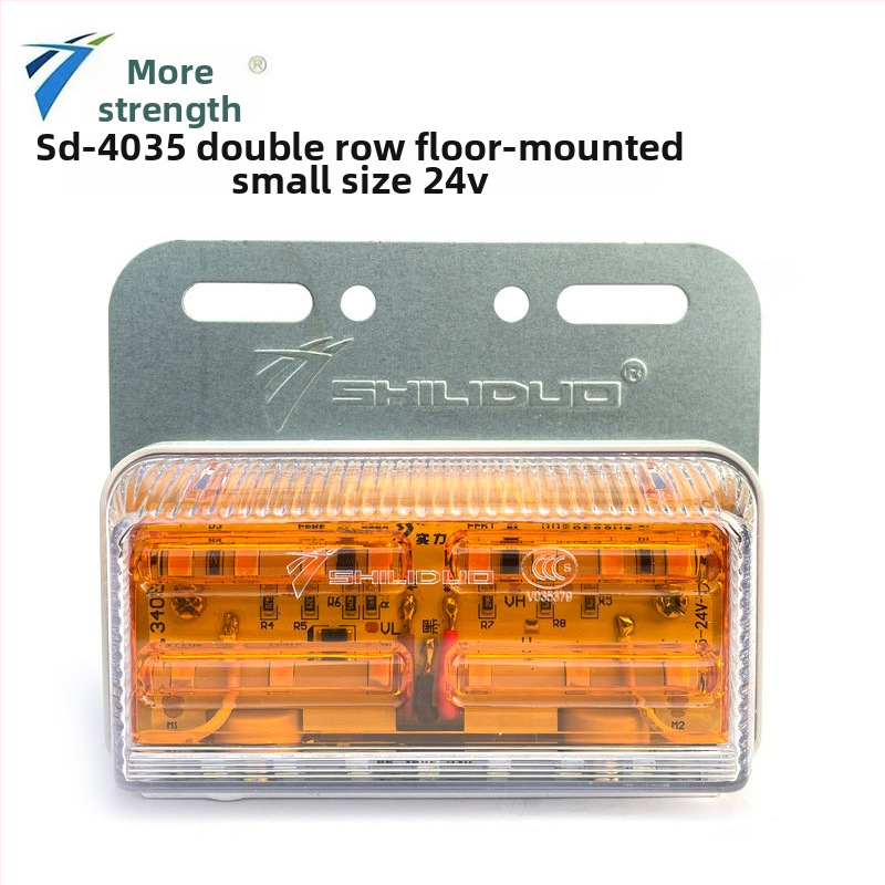 Sd-4035 LED bočné svetlá pre nákladné autá – 8W, 24V, Plast, Univerzálna kompatibilita