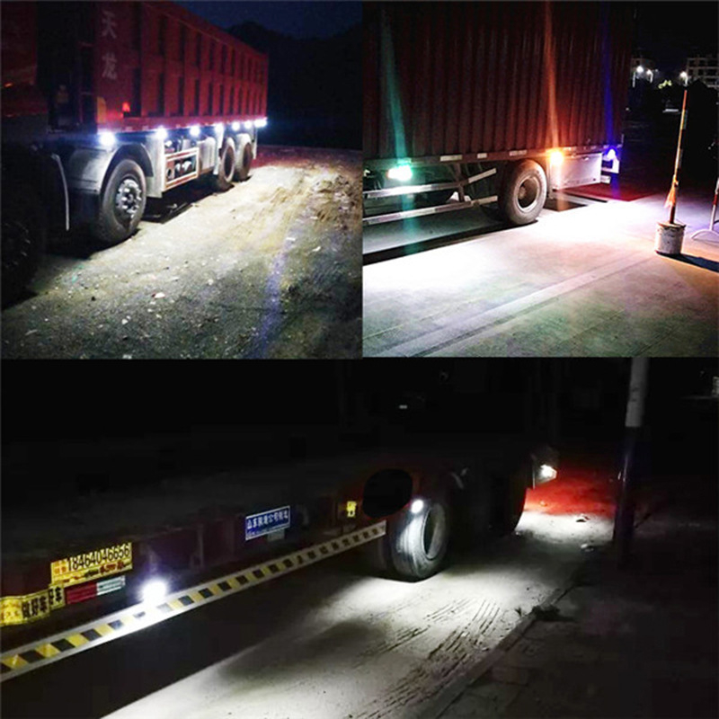 24V COB LED bočno svjetlo za vozila, IP67 vodootporno, 8W, aluminijski substrat, vijek trajanja 30.000 sati