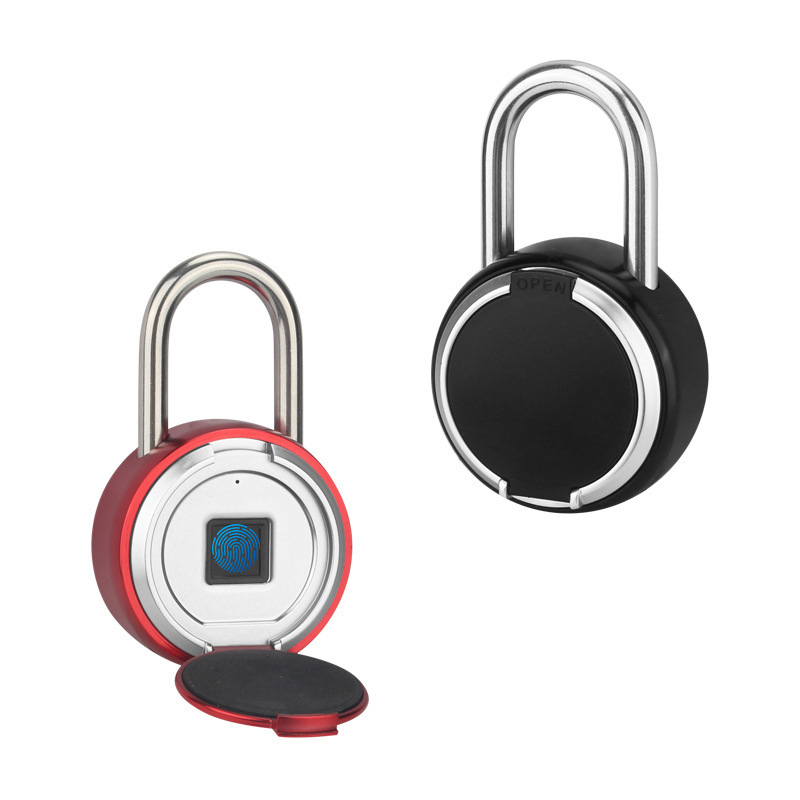 Умна заключалка за пръстов отпечатък с APP контрол, 30 запазени отпечатъка, 0,5 s сканиране, 500 000 цикъла, водоустойчива, за шкафове, куфери и раници