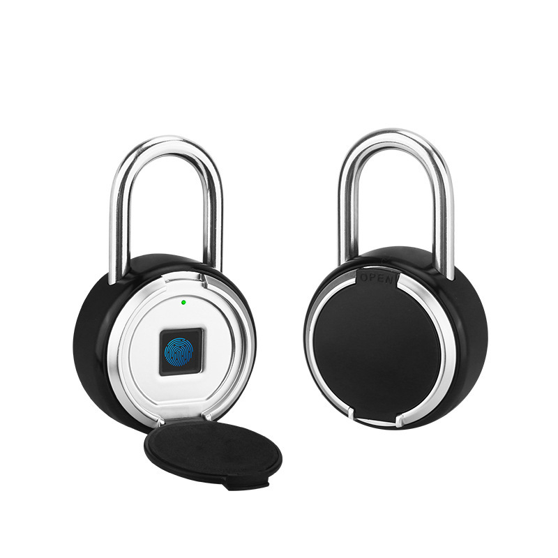 Умна заключалка за пръстов отпечатък с APP контрол, 30 запазени отпечатъка, 0,5 s сканиране, 500 000 цикъла, водоустойчива, за шкафове, куфери и раници