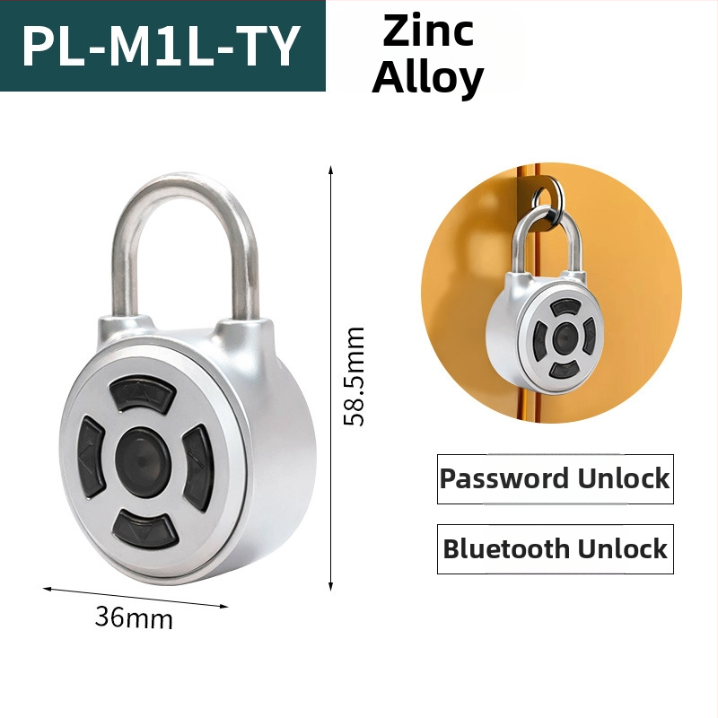 Умна заключалка за пръстов отпечатък с APP контрол, 30 запазени отпечатъка, 0,5 s сканиране, 500 000 цикъла, водоустойчива, за шкафове, куфери и раници