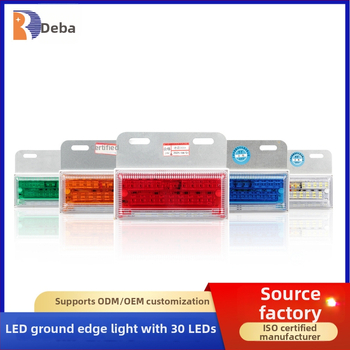 Kravas automa LED sānu gaisma, ūdensizturīga, 24V, DB-3075, 50 000 h, 1000–6000K