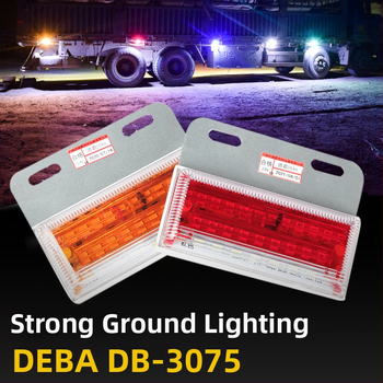 Kravas automa LED sānu gaisma, ūdensizturīga, 24V, DB-3075, 50 000 h, 1000–6000K