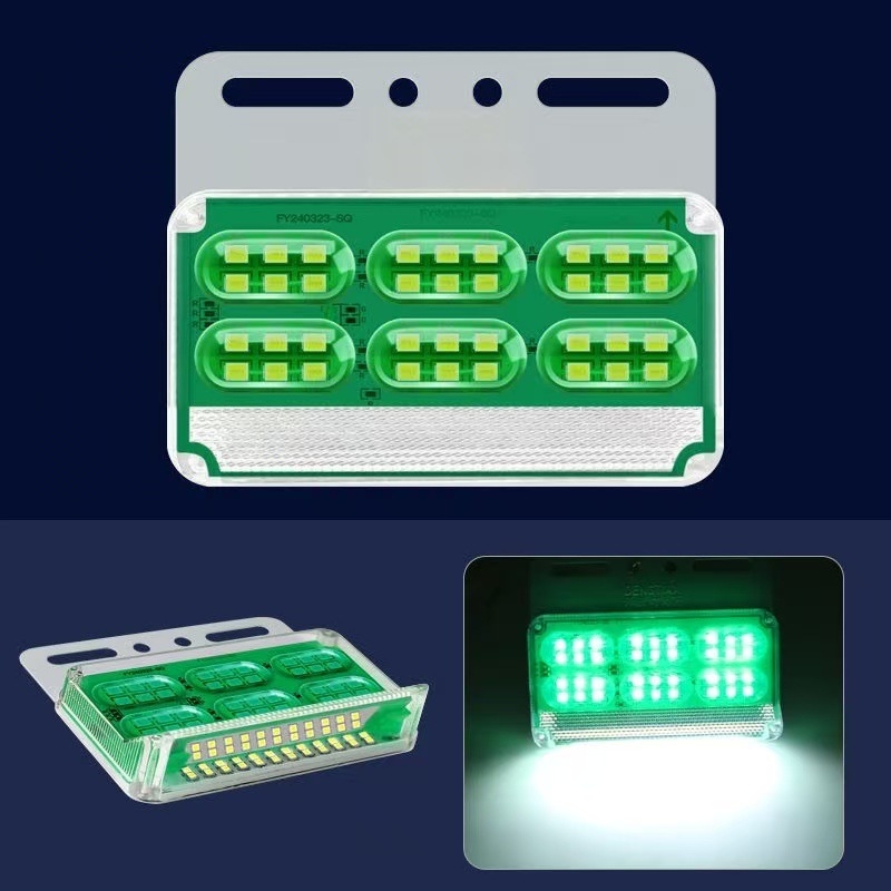 Kamionska bočna svjetla s širokim kutem gledanja – 24V, IP68 vodootporna, LED 10W, vijek trajanja 50 000 h